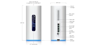 Routeur cellulaire 5G jusqu'a 3.4Gbps, WiFi 7, 10G sfp+, 4 ports 2.5G – vue 3