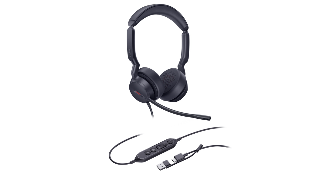 CASQUE DUAL TEAMS USB-C/A CASQUE FILAIRE COMPATIBLE TEAMS – UH44DUAL