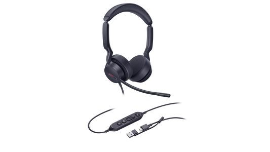 CASQUE DUAL TEAMS USB-C/A CASQUE FILAIRE COMPATIBLE TEAMS – UH44DUAL