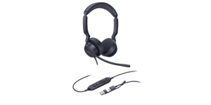 CASQUE DUAL TEAMS USB-C/A CASQUE FILAIRE COMPATIBLE TEAMS – UH46DUAL – vue 2