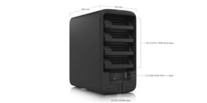 Solution de stockage réseau NAS unifi 4BAY 2,5Gbps 4GB – vue 4
