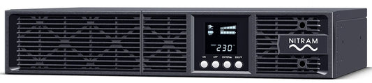 ONDULEUR 1,5KVA ON LINE TOUR/RACK MONO/MONO / 6 prises IEC C13 / LCD