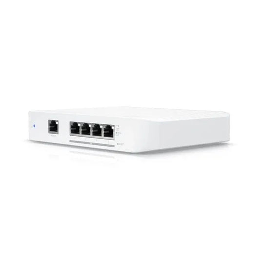 SWITCH LAYER 2 4x10GbE RJ45 + 1xGbE 802.3at PoE+ RJ45 input