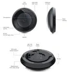 CAMÉRA DOME AI 360 5MP INTERIEURE EXTERIEURE IR IK08 MICRO HAUT PARLEUR – UVC-AI-360 – vue 6