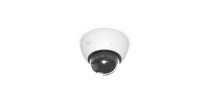 CAMÉRA DOME 4K INT/EXT IR 40m BLANCHE Advanced AI : Reconnaissance faciale et plaques – vue 2