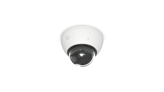CAMÉRA DOME 4K INT/EXT IR 40m BLANCHE Advanced AI : Reconnaissance faciale et plaques