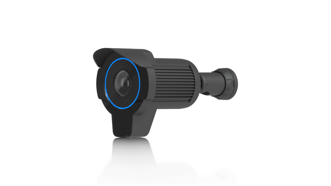 Caméra de vidéosurveillance, noire