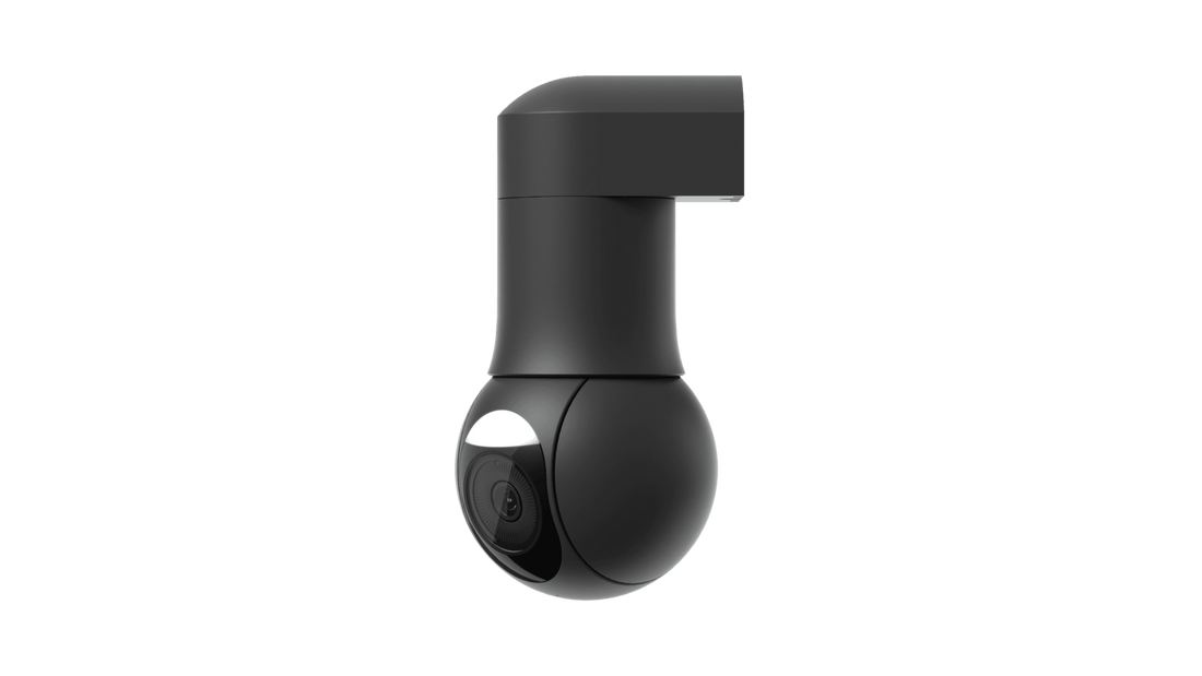 Caméra de vidéosurveillance PTZ, noire