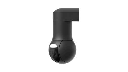 Caméra de vidéosurveillance PTZ, noire