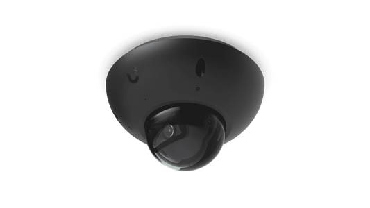 CAMÉRA G6 DOME 4K POE IP66/IK10 IR 30M MICRO NOIRE OBJ FIXE