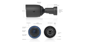 CAMÉRA BULLET G6 4K POE+ IR40M IP66 NOIRE UVC-G6-Pro-Bullet-B – vue 5