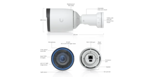 CAMÉRA BULLET G6 4K POE+ IR40M IP66 NOIRE UVC-G6-Pro-Bullet-B – vue 13