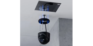 CAMÉRA G6 TURRET INT/EXT 4K POE IR 30M Noire – vue 6