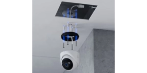 CAMÉRA G6 TURRET INT/EXT 4K POE IR 30M Noire – vue 12