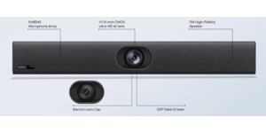 Système de visioconférence uhd 4K 2160p Jusqu'a 6 participants ia – vue 4