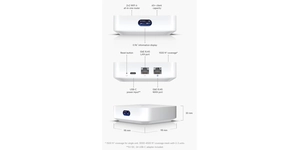 Routeur Wi-Fi Passerelle Cloud Unifi avec pa WiFi 6 WAN LAN giga – vue 4
