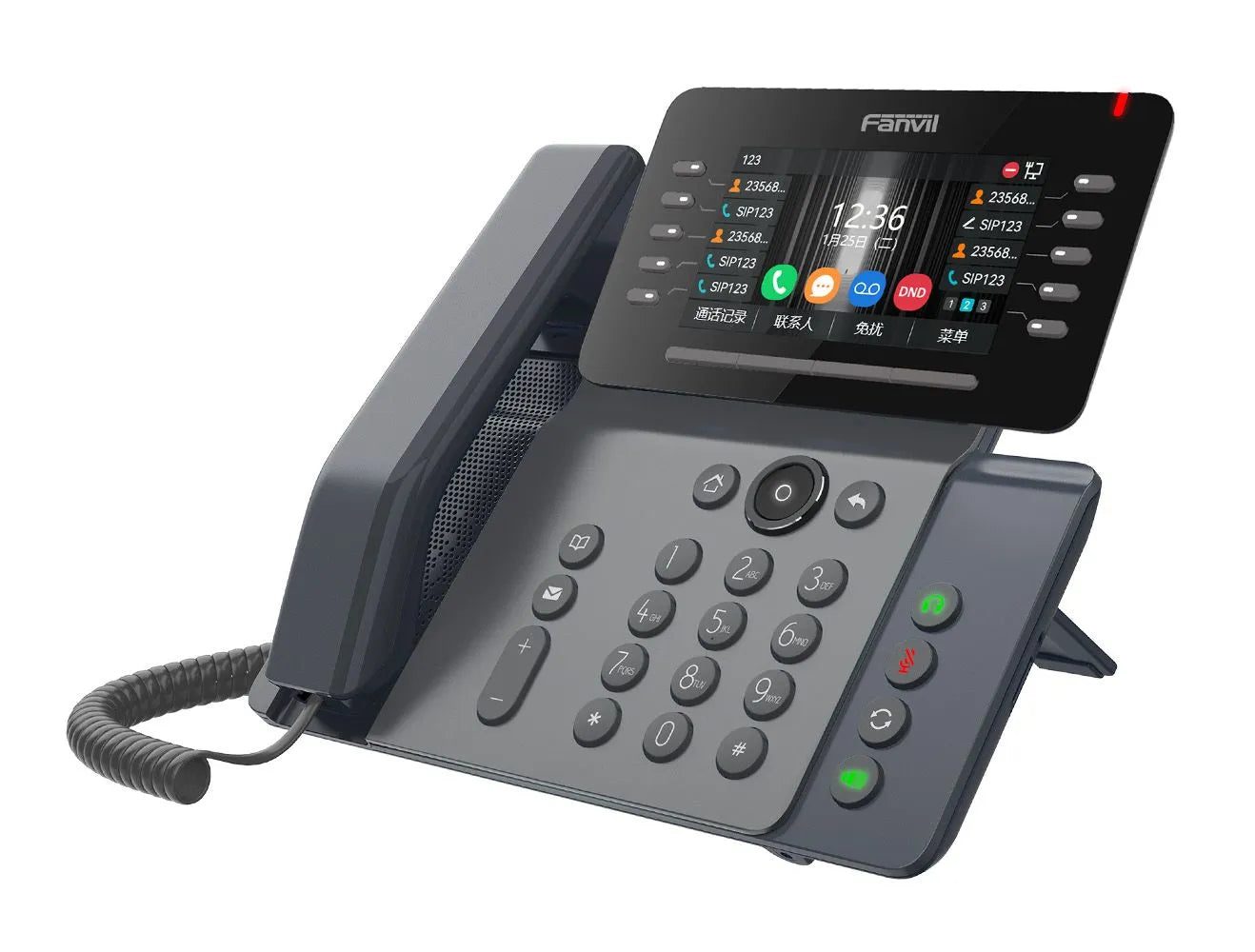 Téléphone IP poste IP écran 4,3' lcd couleur 10