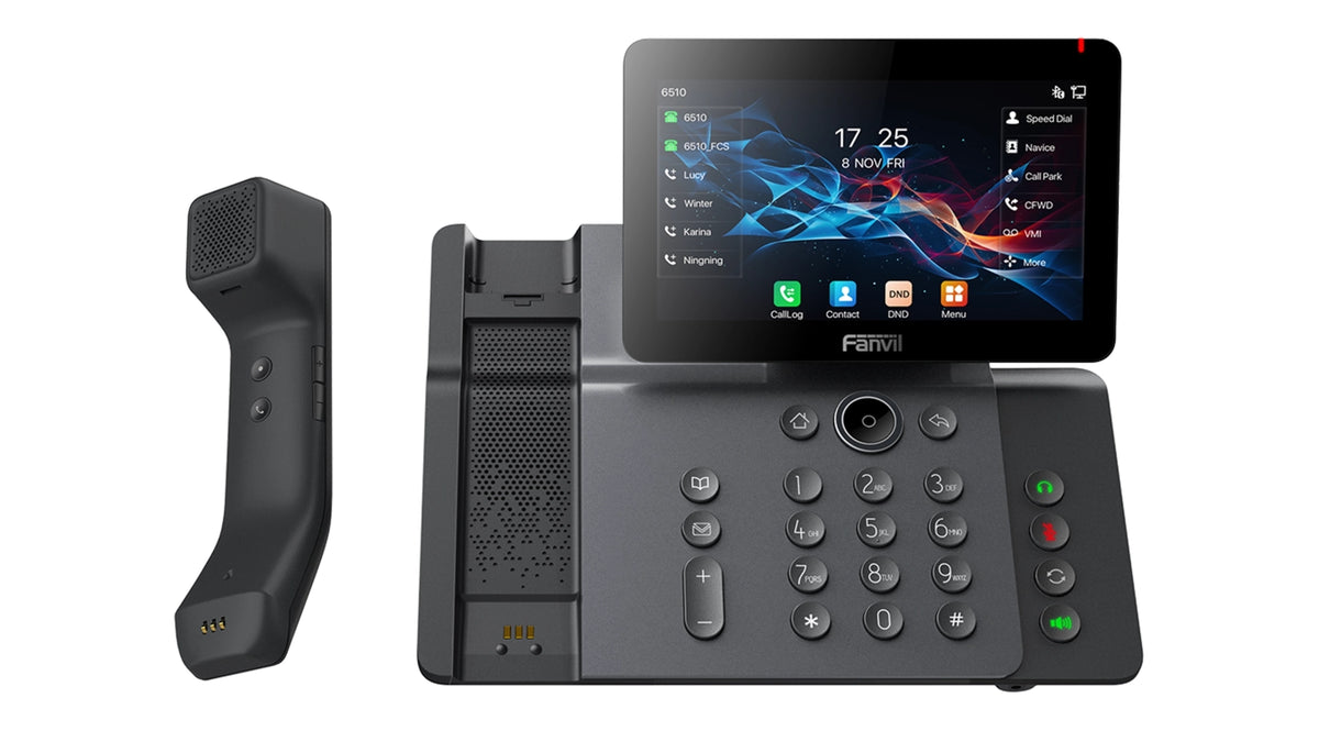 TELEPHONE IP WIFI 20 COMPTES SIP Po E COMB SS FIL ECRAN 7' couleur / Bluetooth 5.4 integre