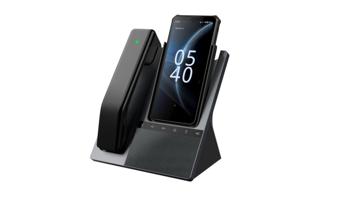Téléphone sans fil écran ips hd 6.5' bluetooth caméra 5/8MP IP68