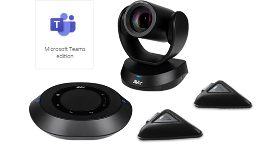 Système de visioconférence cam + hp + micro + télécommande + hub