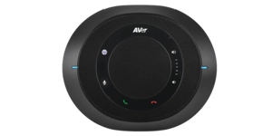Système de visioconférence cam + hp + micro + télécommande + hub – vue 3
