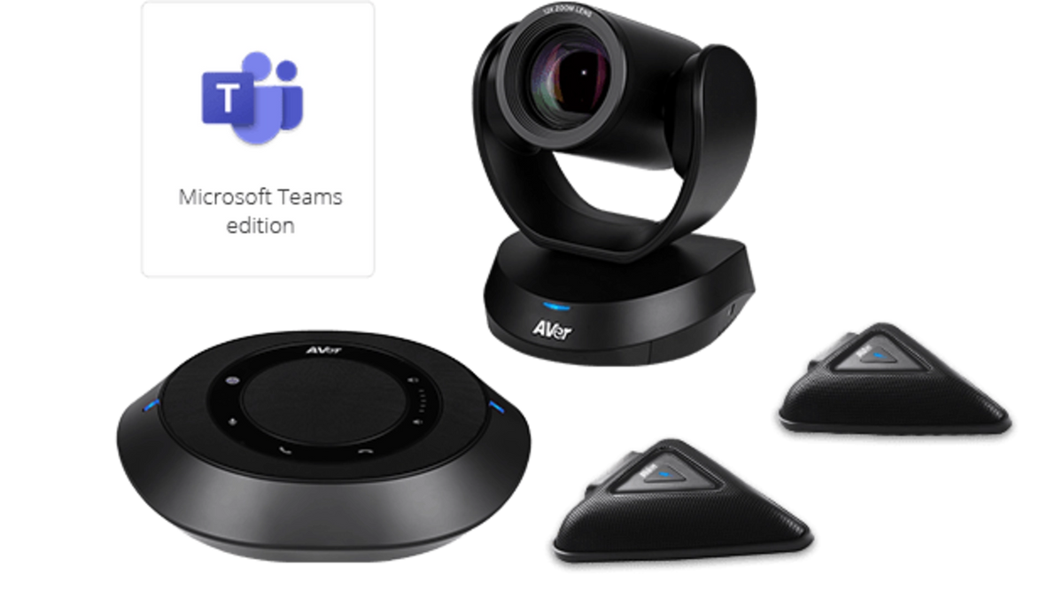 Système de visioconférence cam + hp + micro + télécommande + hub