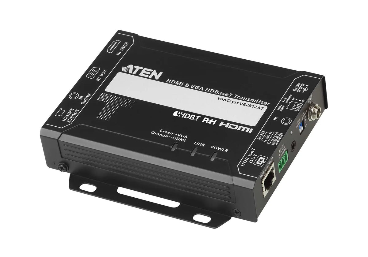 Commutateur KVM émetteur HDBaseT HDMI et vga + poh