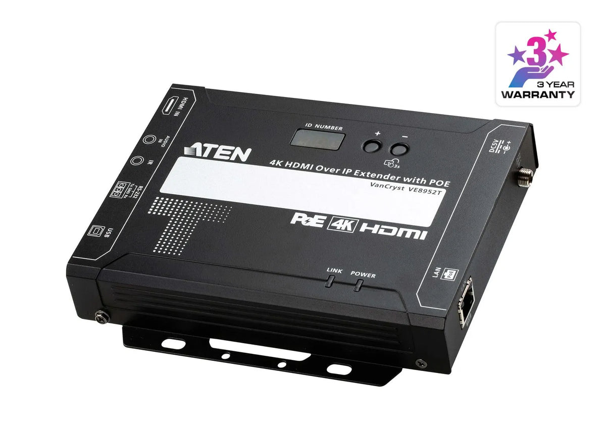 Commutateur KVM transmetteur 4K HDMI POE