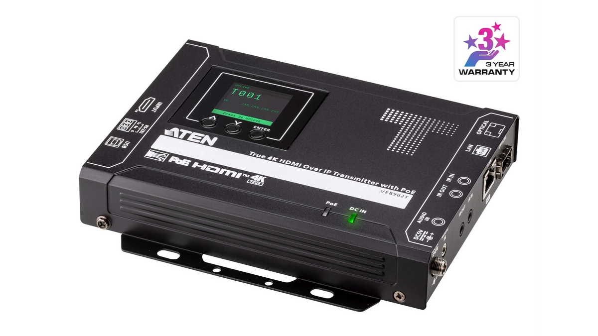 Émetteur vidéo transmetteur HDMI sur IP true 4K