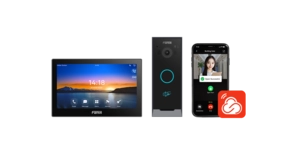 Interphone Comprend le Visiophone i504W + portier vidéo i60 – vue 2