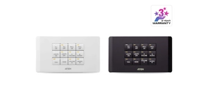SYSTEME DE CONTROLE 12 BOUTONS POE CLAVIER A 12 BOUTONS UE 2 GANGS – vue 2