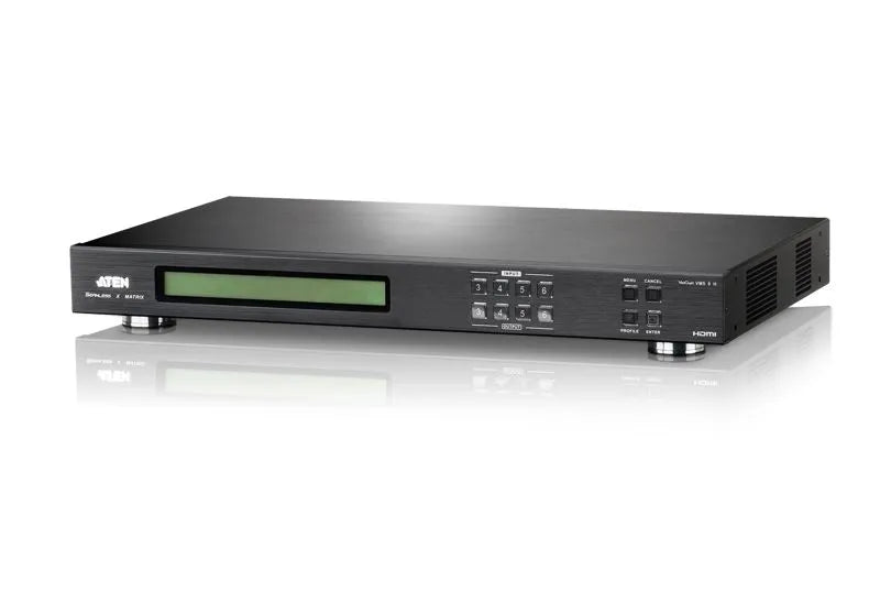 Commutateur KVM 4 x 4 HDMI audio/vidéo matrix