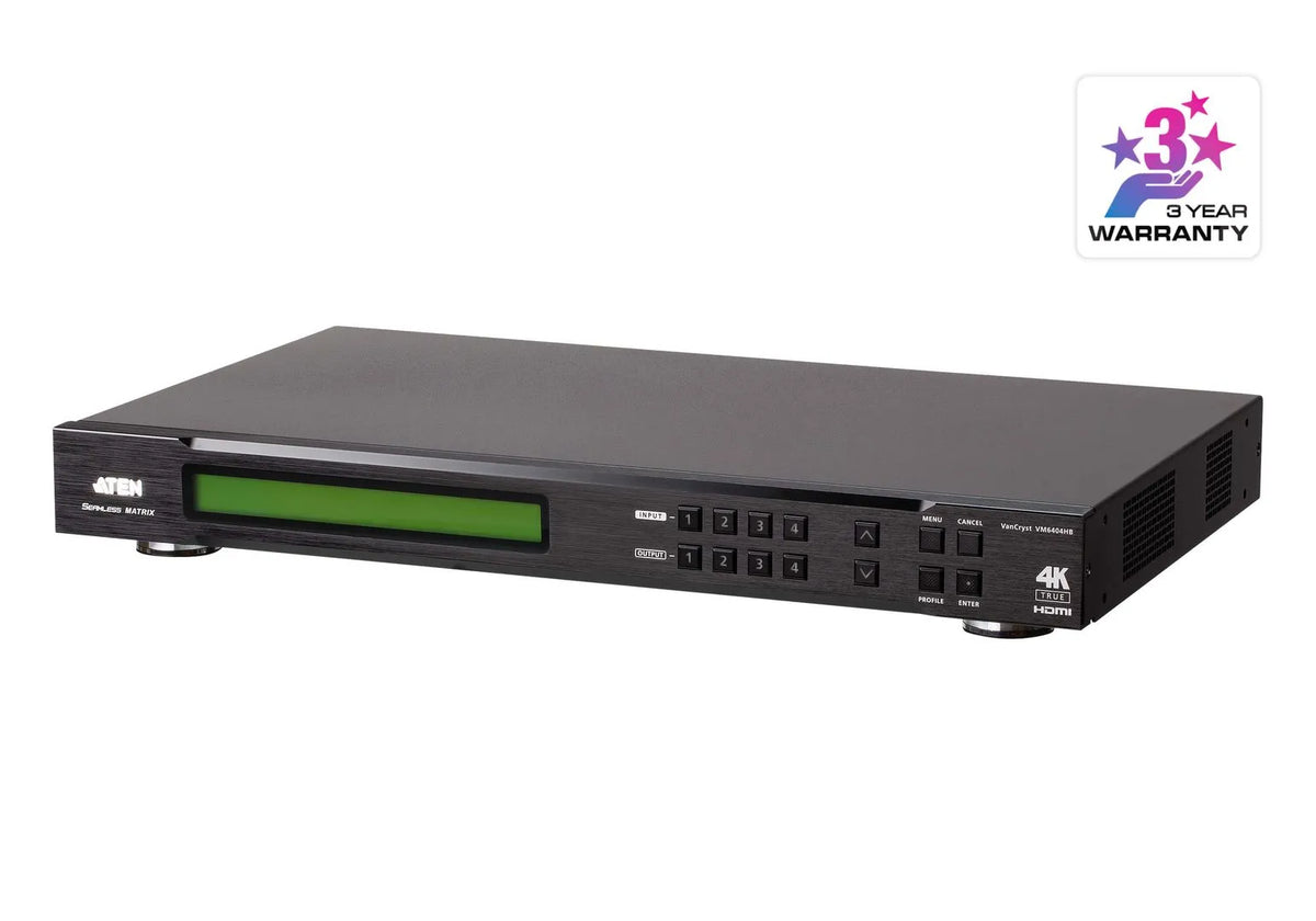 Commutateur KVM 4 x 4 4K HDMI matrix switch