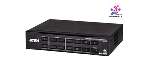 Commutateur KVM multidiffusion en quadruple affichage 4K HDMI – vue 2