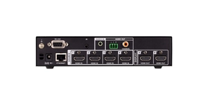 Commutateur KVM multidiffusion en quadruple affichage 4K HDMI – vue 3