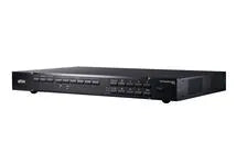 Commutateur KVM transparant avec ajusteur / diffusion / melangeur – vue 2