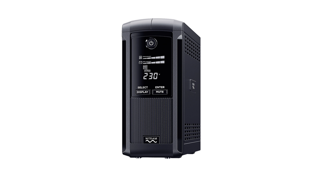 ONDULEUR ELITE VALUE PLUS PRISE FR x4 700VA/390W / BATTERIE 12V/7AH*1