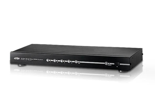 Commutateur KVM switch 4-PORTS dual view HDMI
