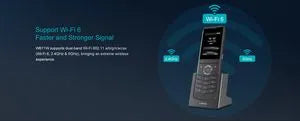 Téléphone sans fil 802.11 a/b/g/n/ac/ax (Wi-Fi 6, 2.4 & 5Ghz) IP67 – vue 5