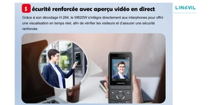 TELEPHONE WIFI 6 PORTABLE ECRAN 2' 8 COMPTES SIP Wi-Fi bi-bande 802.11 a/b/g/n/ac (2.4 GHz / 5 GHz) – vue 6