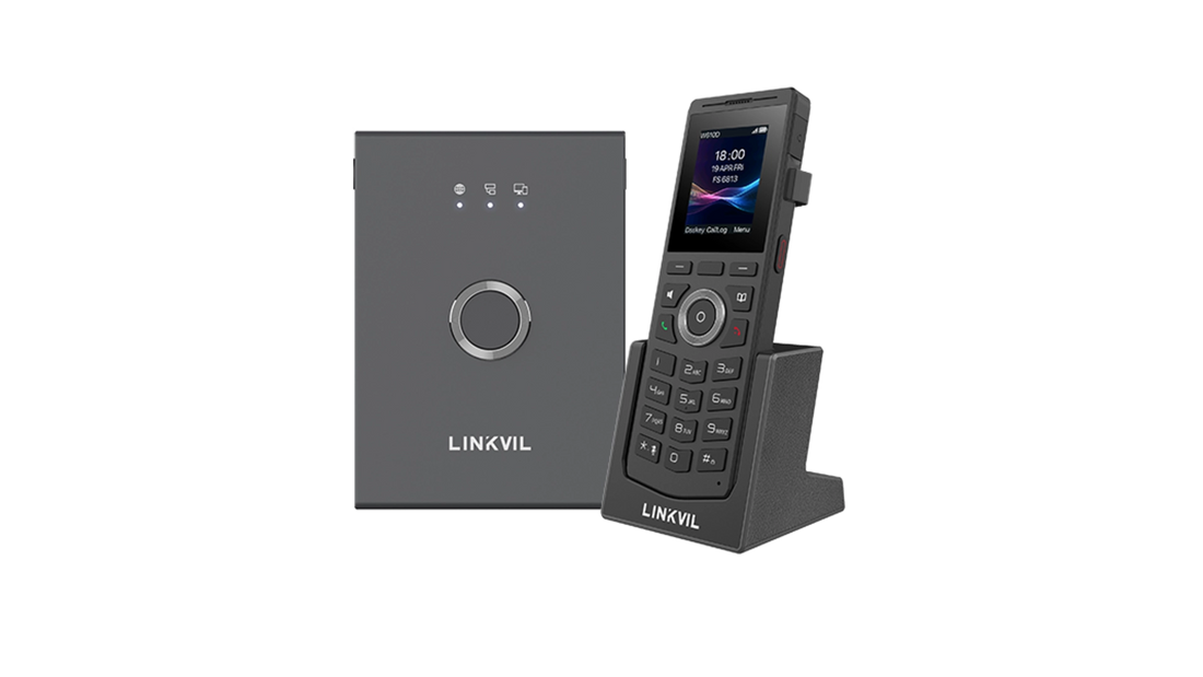 Téléphone sans fil pack DECT borne W710D + DECT W610D
