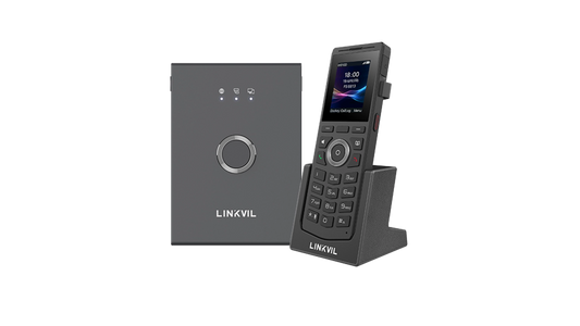 Téléphone sans fil pack DECT borne W710D + DECT W610D