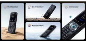 Téléphone sans fil package base W70B + DECT W59R IP67 – vue 4
