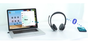 CASQUE DUO TEAMS ET UC SANS FIL HYBRIDE DECT ET BLUETOOTH – vue 4