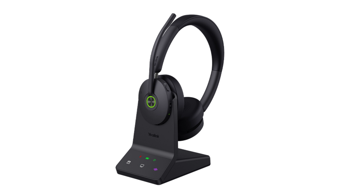 Casque téléphonique DECT bluetooth binaural anc