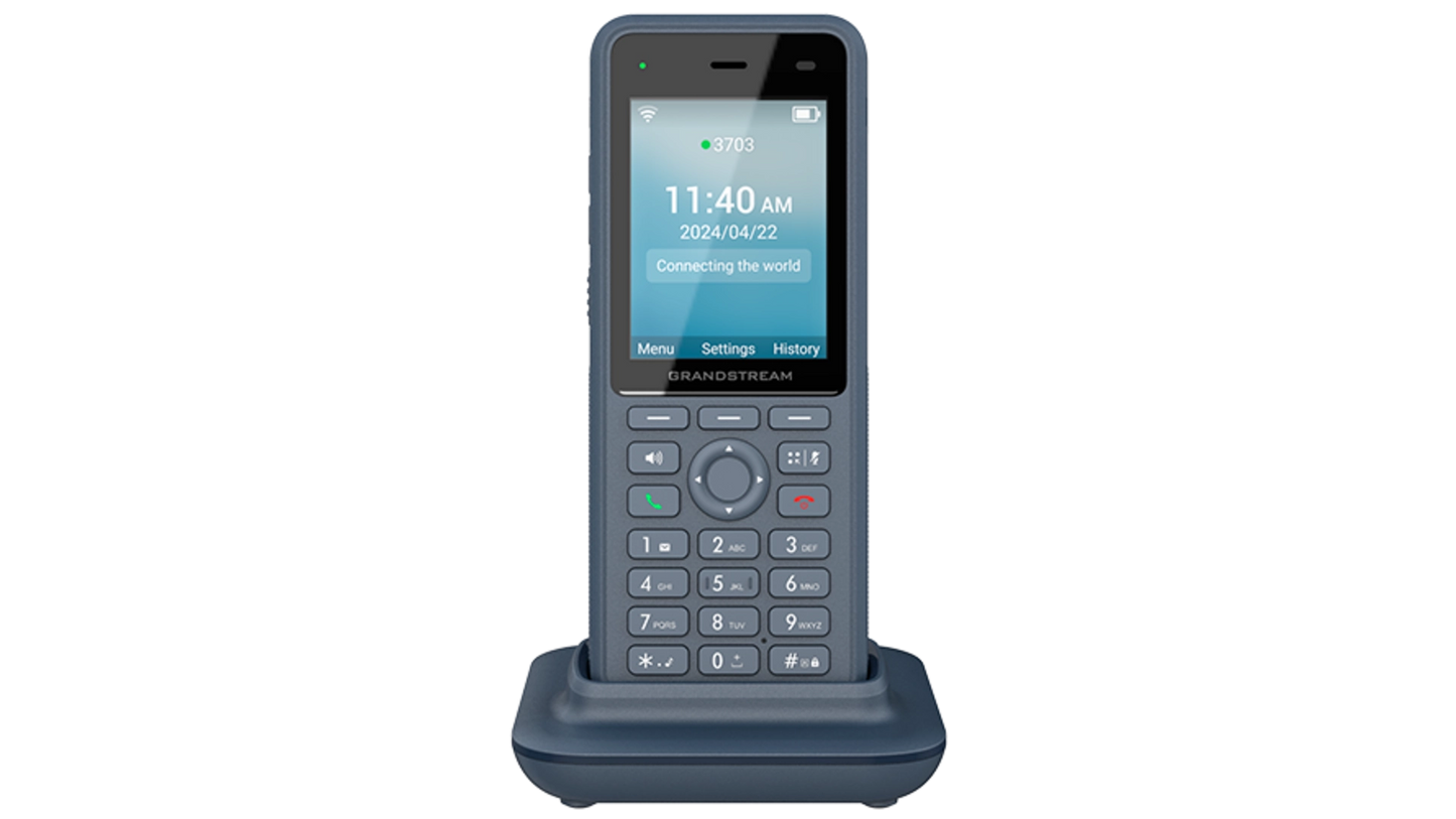 Téléphone sans fil poste IP WIFI durci IP67 3 SIP 2,4'