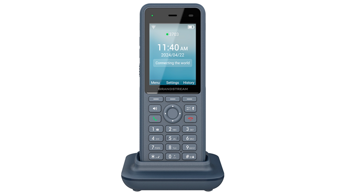Téléphone sans fil poste IP WIFI durci IP67 3 SIP 2,4'