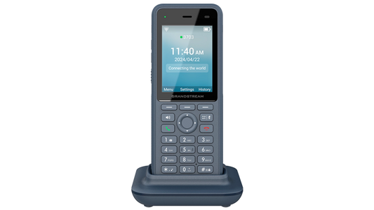 Téléphone sans fil poste IP WIFI durci IP67 3 SIP 2,4'
