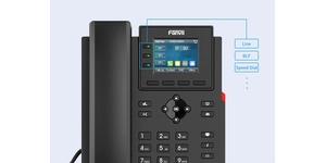 Téléphone IP 4 comptes SIP POE – vue 3