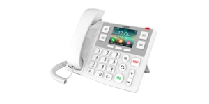 Téléphone IP écran 3.5' couleur 2 ports big button, blanc – vue 2